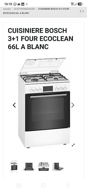 Cucine: Cuisinière Bosch  – Usato da Genève venduto da zoharin 4