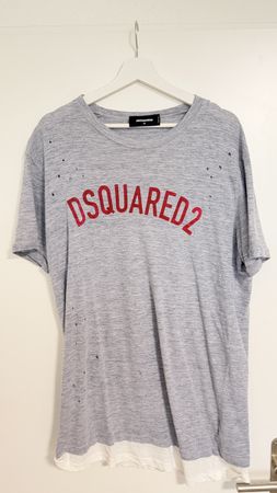 Dsquared2 T-Shirt, Grau, wenig getragen in Grösse XL