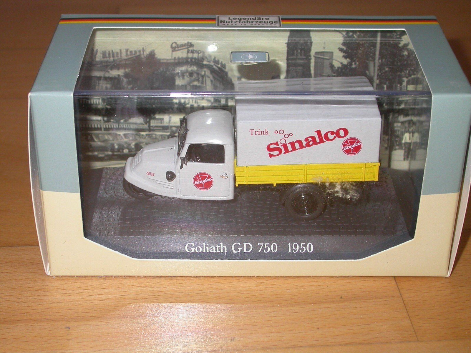 Modellautos: Goliath GD 750 Kleintransporter 1949-1955 hellgrau "Sinalco" – Neu und originalverpackt aus Gerlafingen von espero88 7