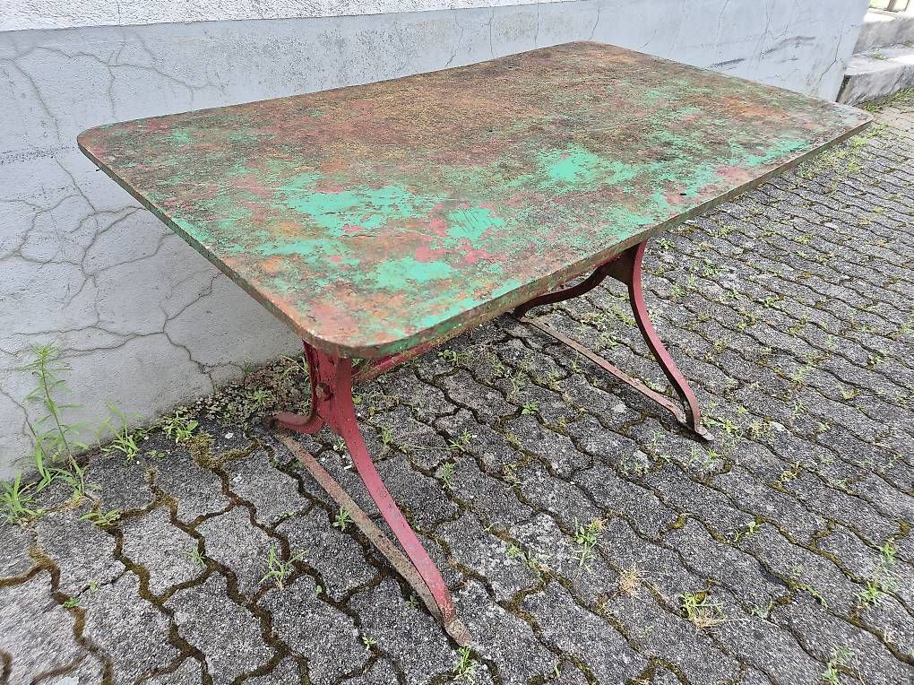 Tische: Jugendstil  Metaltisch – Gebraucht aus Itingen von Joschi016 3
