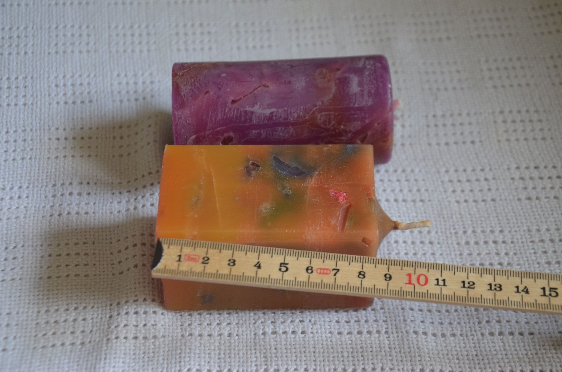 Candele: 2 KERZE HANDARBEIT NEU – Nuovo e nell'imballaggio originale da Chiasso venduto da Dolly015 1