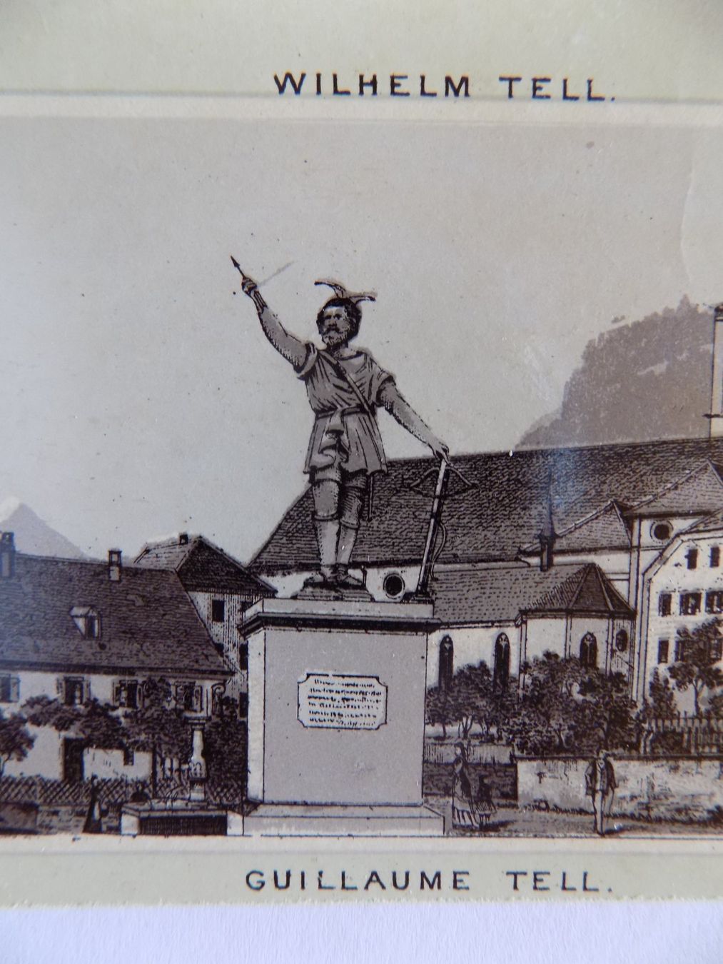 Incisioni: Wilhelm Tell Altdorf – Usato da Risch venduto da Antikfee 3