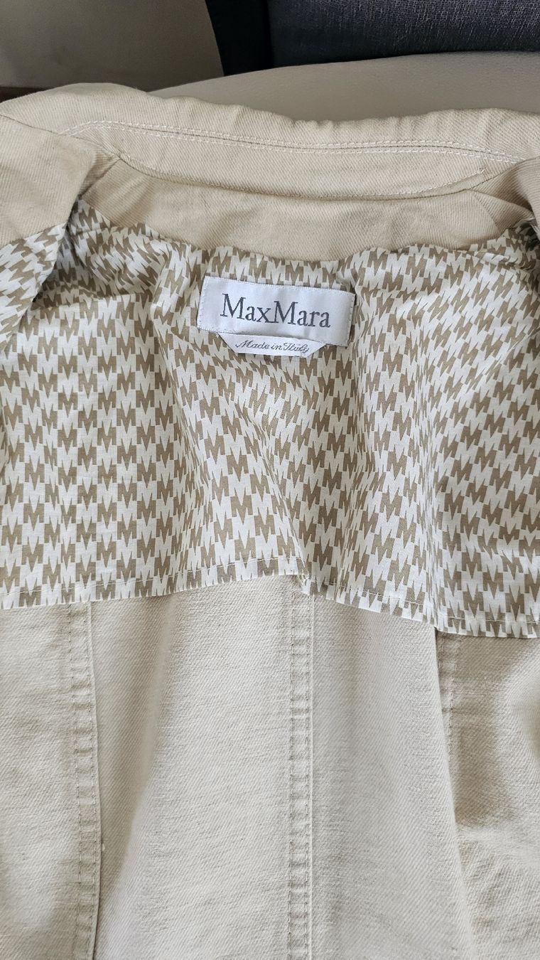 Max Mara Giacche: Max Mara Jeans Jacke – Nuovo (secondo la descrizione) da Olten venduto da Magnum2001 3