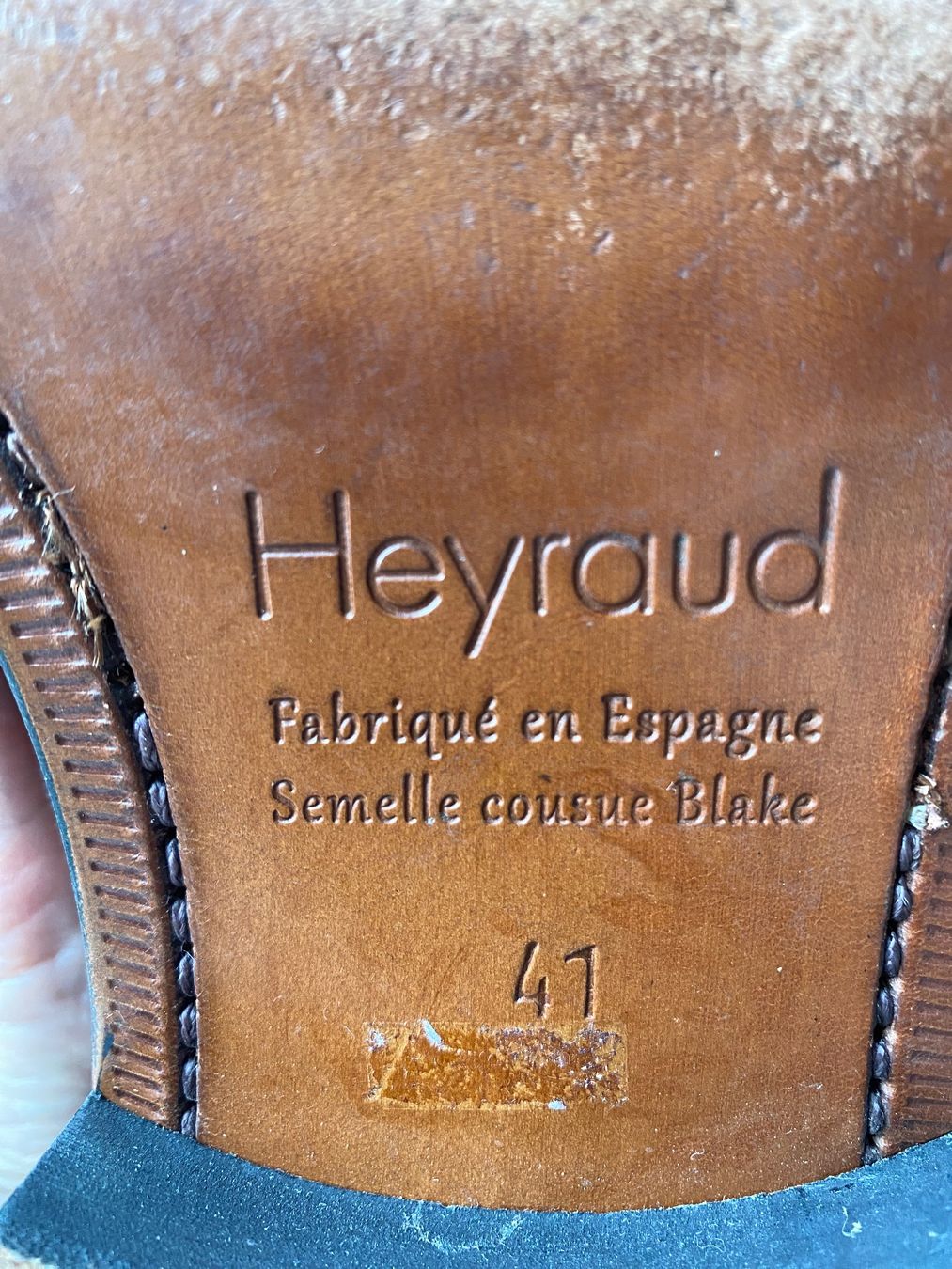 Scarpe da uomo: HEYRAUD Herren Wildleder Schnürschuhe – Nuovo (secondo la descrizione) da Besazio venduto da lionheart63 1