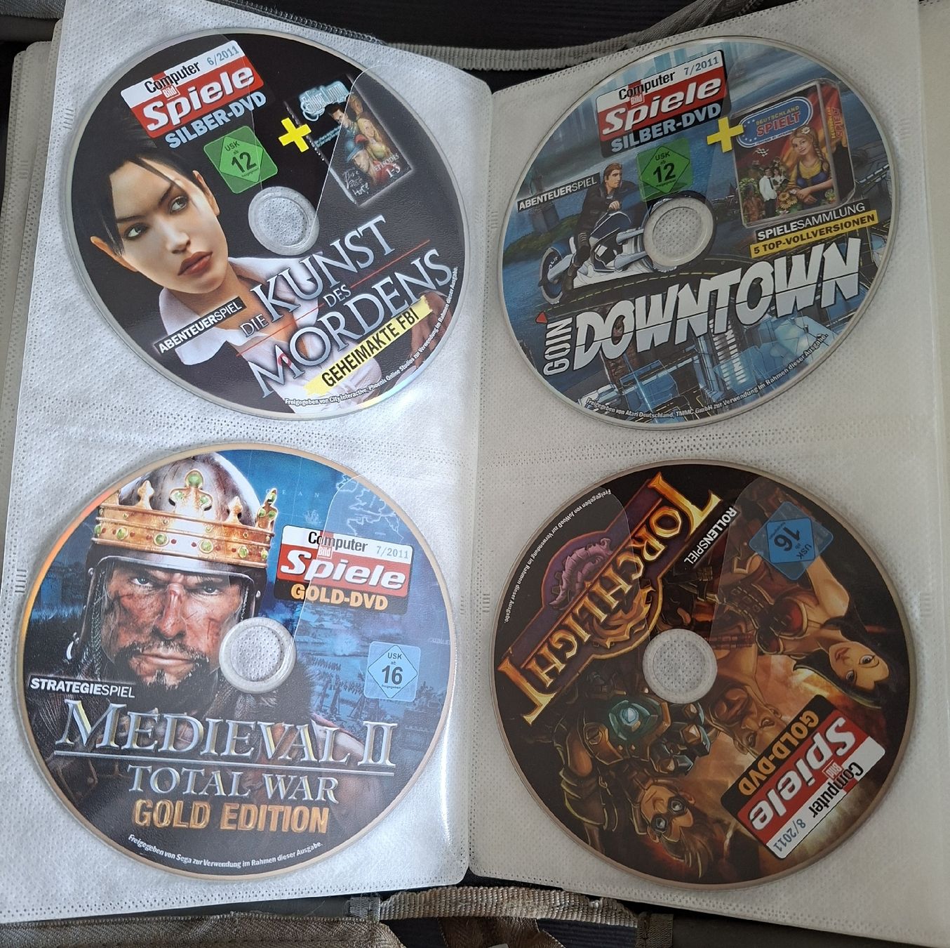 CD & DVD vergini: ComputerBild Spiele CD's Sammlung – Usato da Schafisheim venduto da piiep_17 4