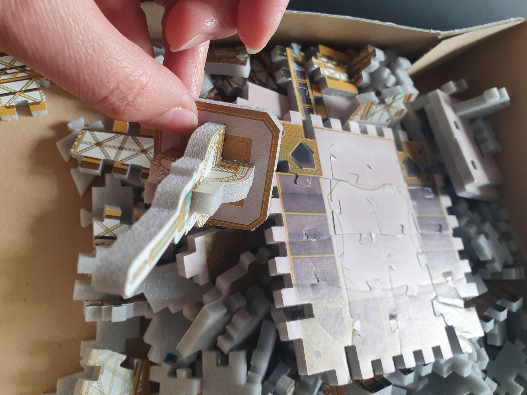 Puzzle: Puzzle 3D - La Tour Eiffel - Complet – Usato da Lausanne venduto da Af2016 2
