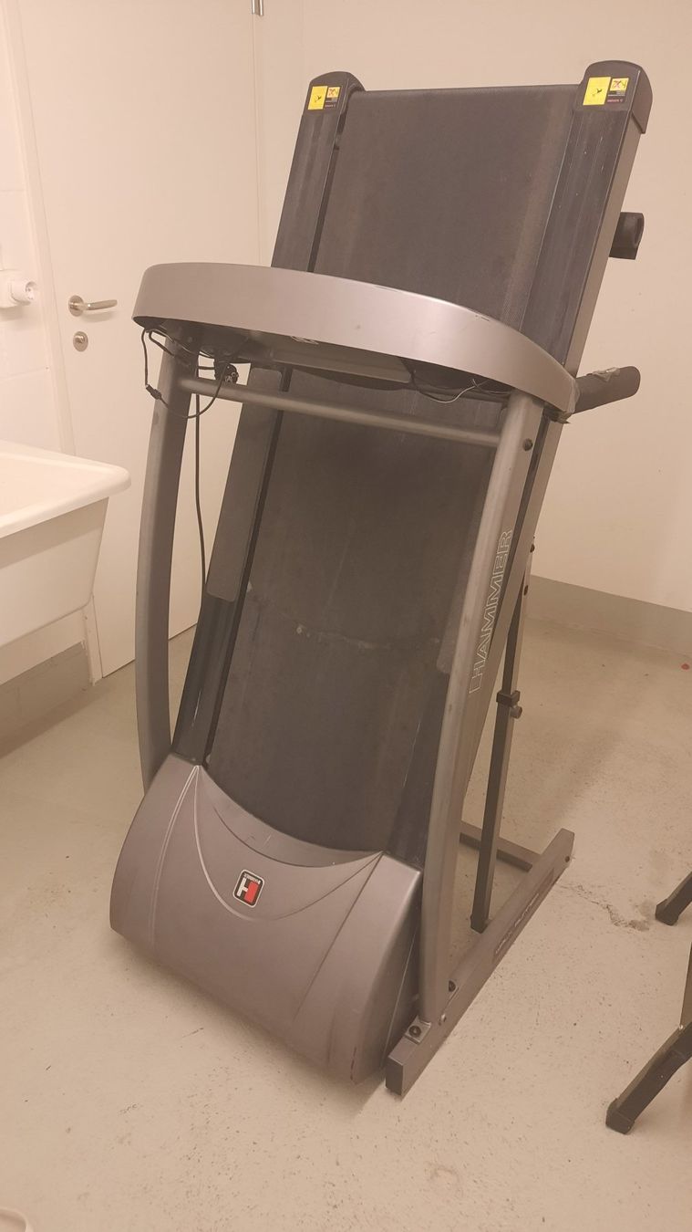 Hometrainer: Laufband Hammer, klappbar – Usato da Basel venduto da mic_2yn9