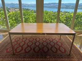 USM Haller Tisch aus Kirschholz 100 x 175 cm 