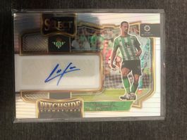 Panini Select Luiz Felipe Betis Sevilla Autogramm