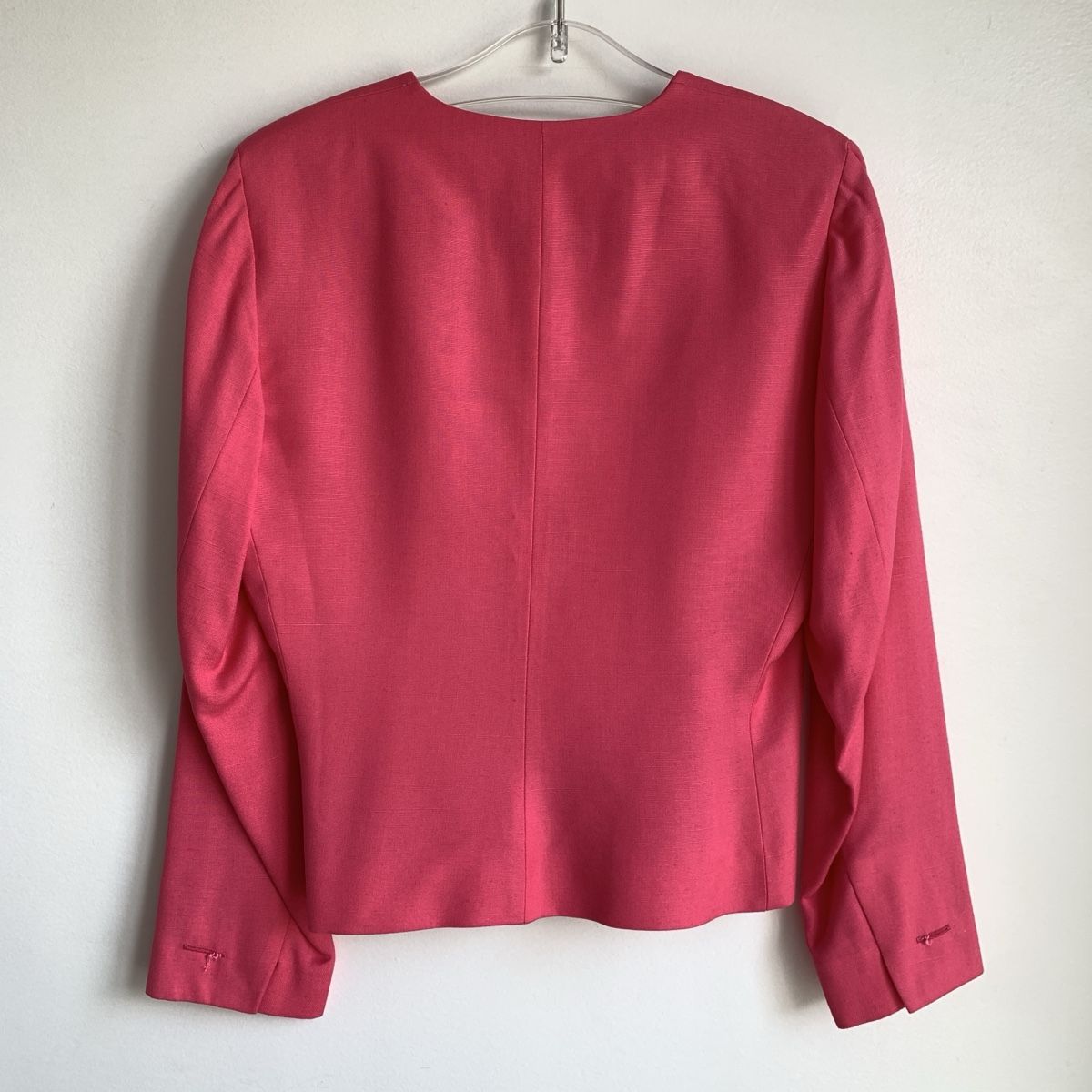 Saint Laurent Giacche: Yves Saint Laurent Variation Pink Spring Blazer, S – Usato da Genève venduto da Kookiek 5