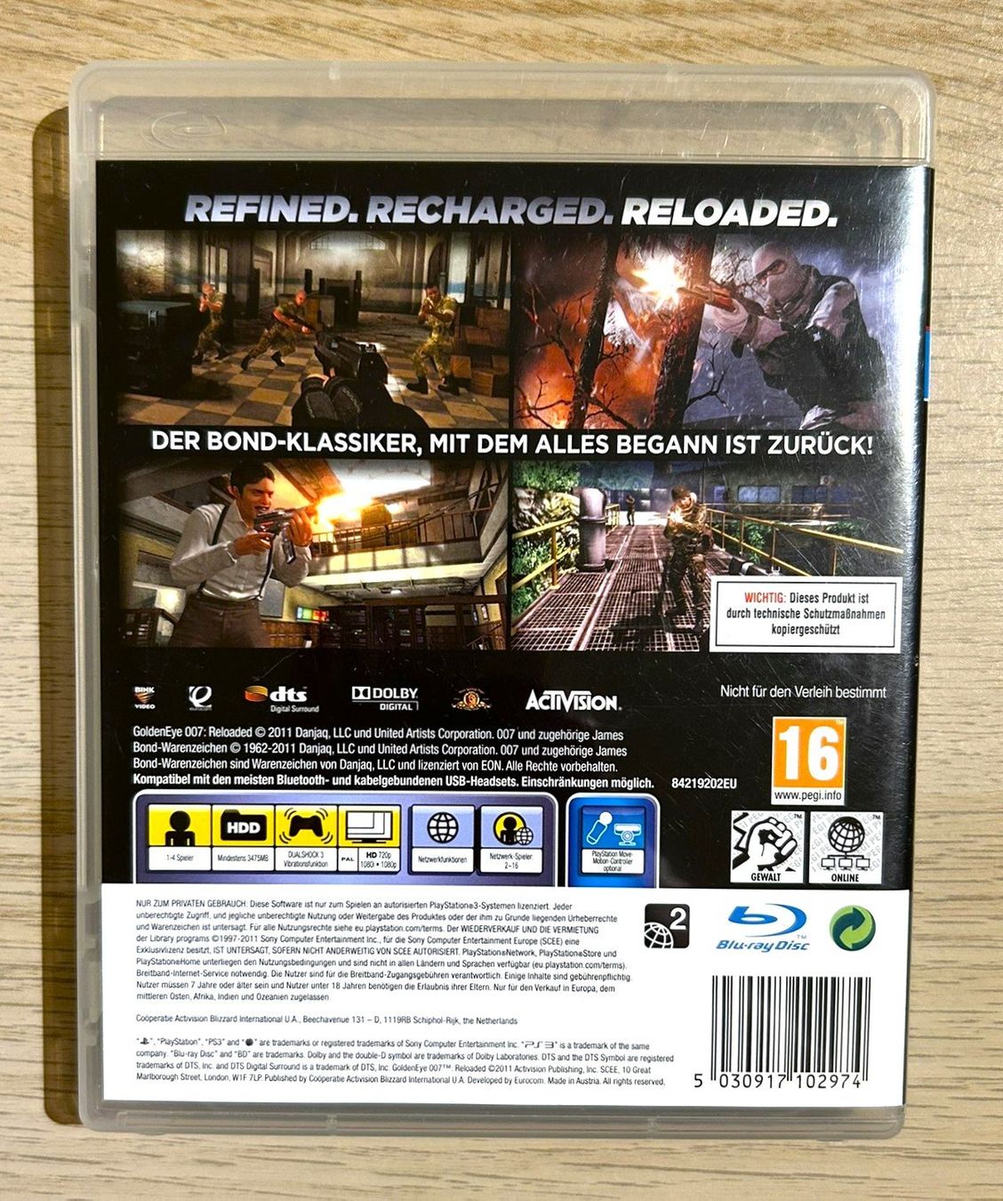Sony Giochi: 007 Goldeneye Reloaded PS3 – Usato da St. Gallen venduto da Alpine.Arcade 1