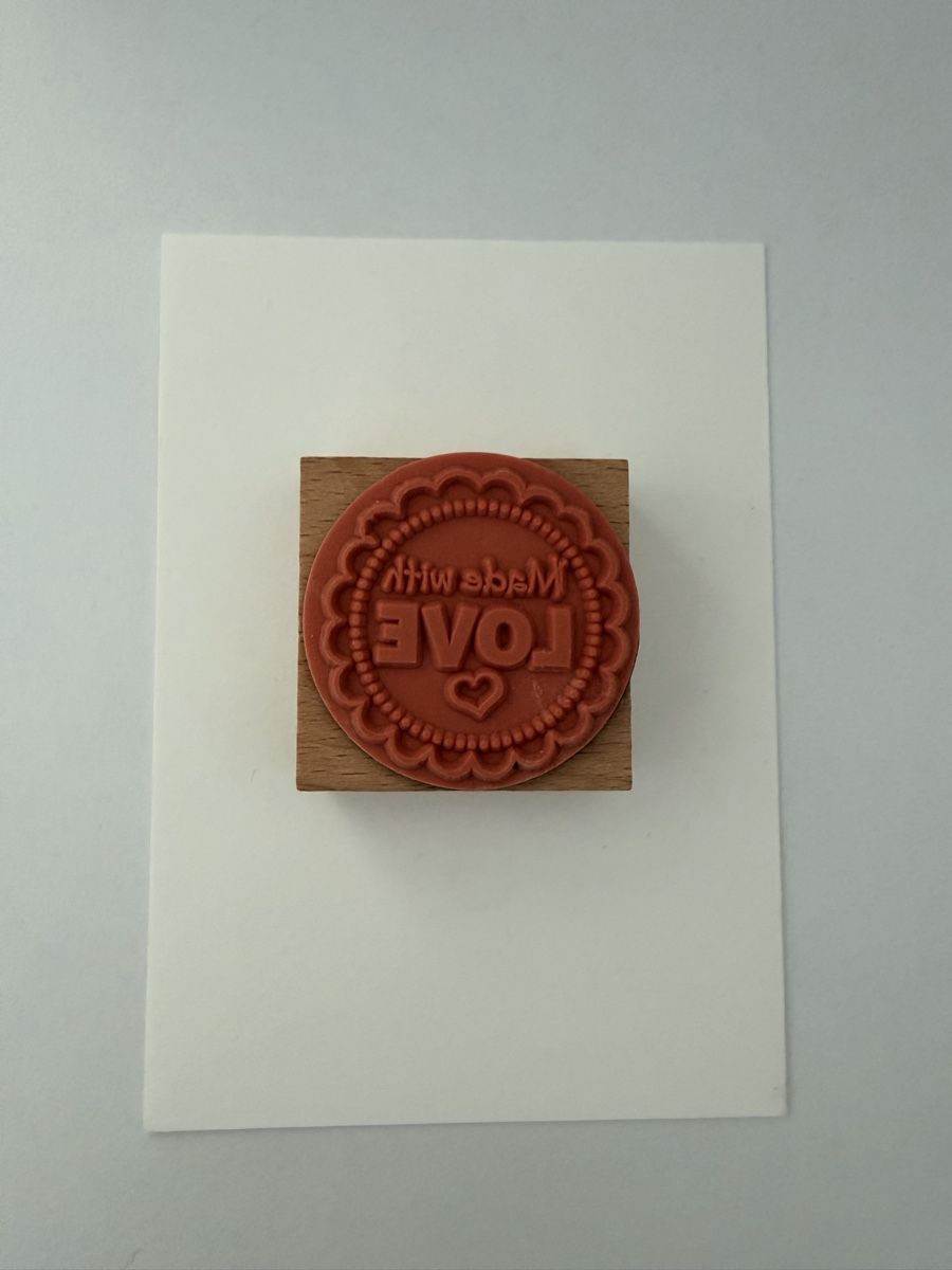 Timbri: Rubber Stamp "Made with LOVE" Round new – Nuovo (secondo la descrizione) da Thun venduto da dar_fz6y 1