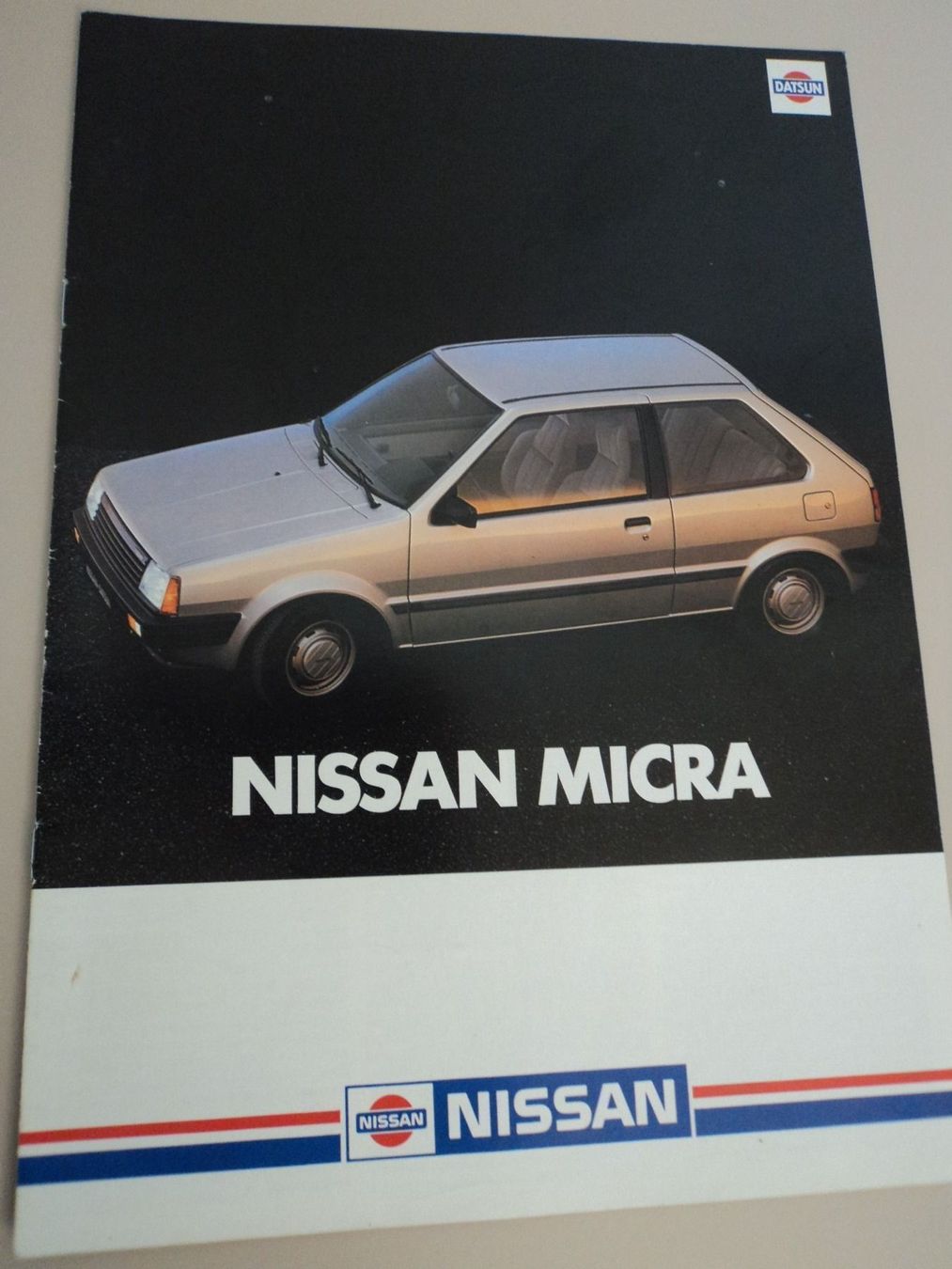 Nissan Dokumente: Prospekt Nissan Micra 1983 – Gebraucht aus Schwarzenburg von modelCARama 2