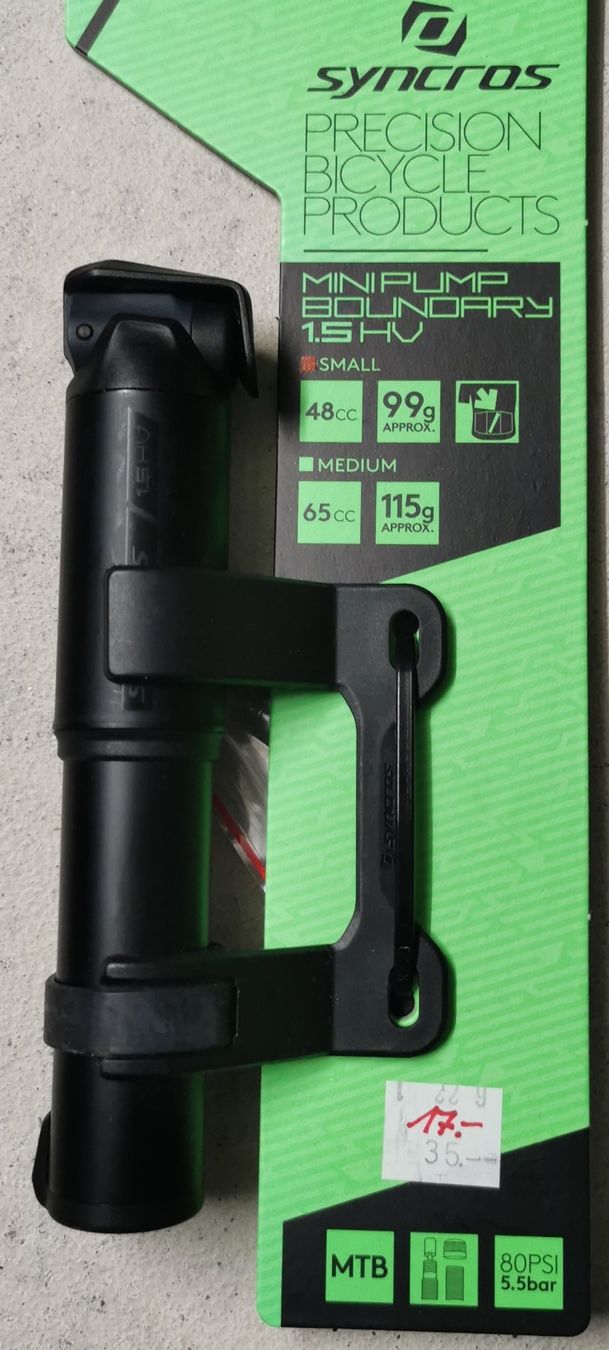 Scott Ersatzteile: Scott Syncros Mini Pumpi – Neu und originalverpackt aus Rüti ZH von rolf_2hhh