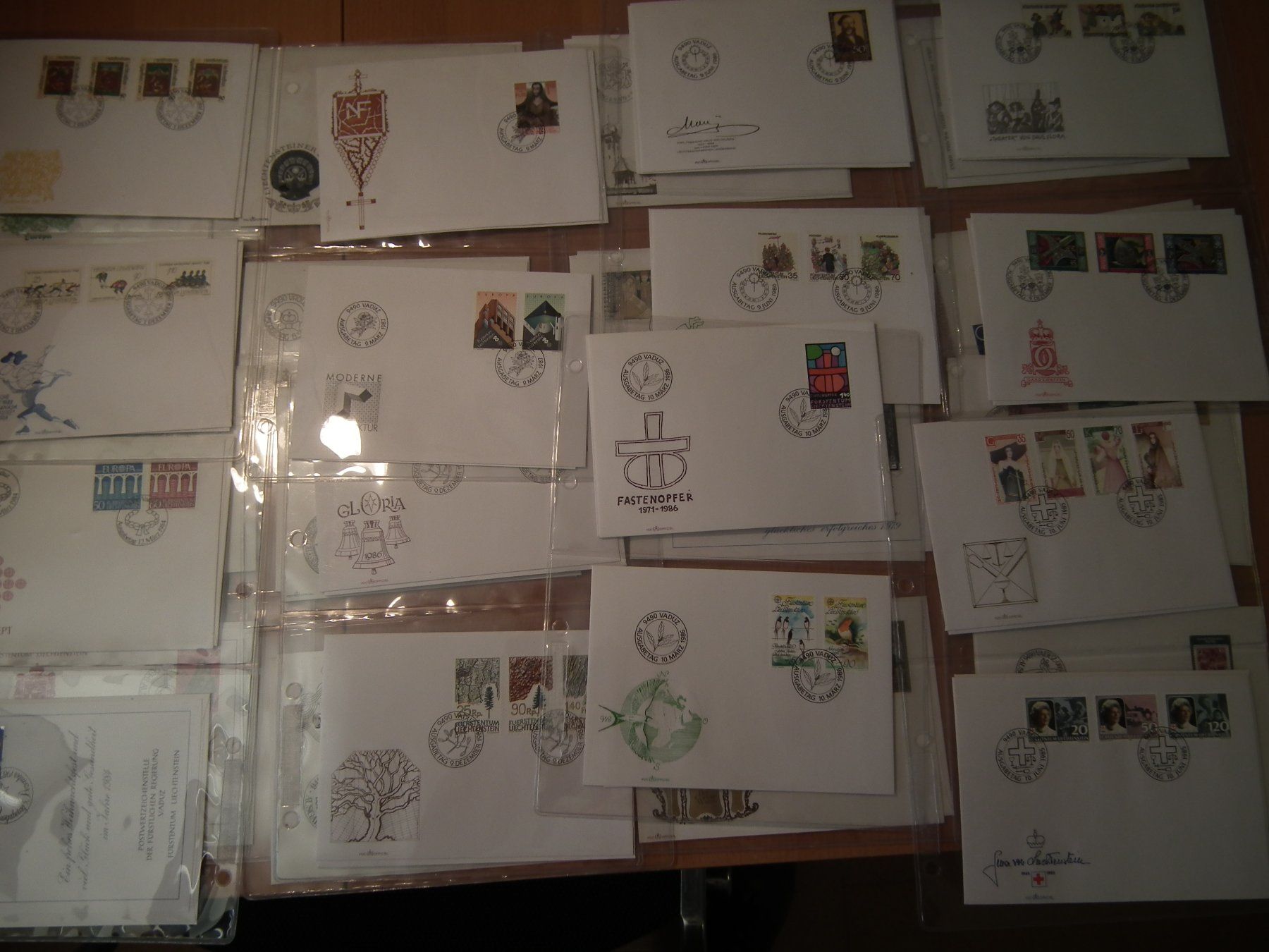 Alle Briefmarken: Liechtenstein, Diverse schöne FDC's  Diverse – Gebraucht aus Kriens von WULLU99 6