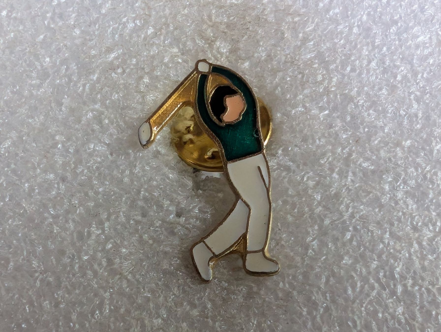 Placchette & Badge: Ansteckpin 160: Golfer – Usato da Oppligen venduto da Pin-Fall-Shop