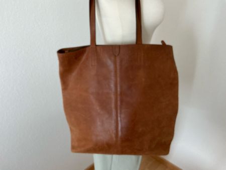 THIS IS PARK Leder-Shopper Cognac – Made in Greece