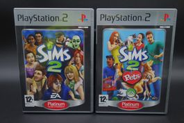 The Sims 2 + The Sims 2 Pets, PS 2 Spiel, Platinum Edition