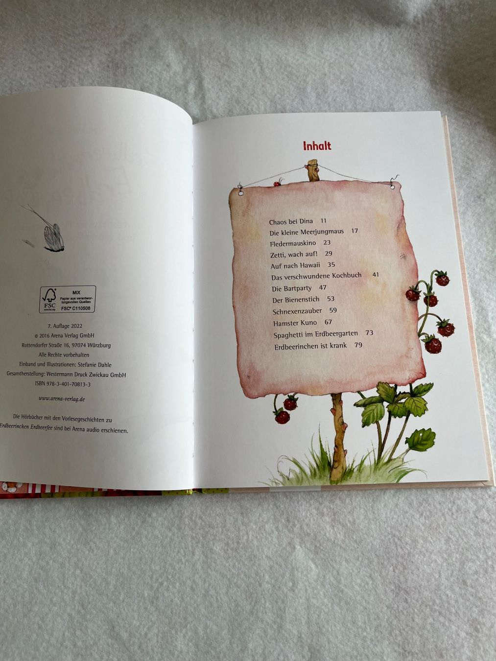 Bücher: Kinderbuch Erdbeerinchen Erdbeerfee – Neu (gemäss Beschreibung) aus Altendorf von herkules74 2