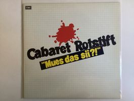 Cabaret Rotstift LP - Mues Das Sii