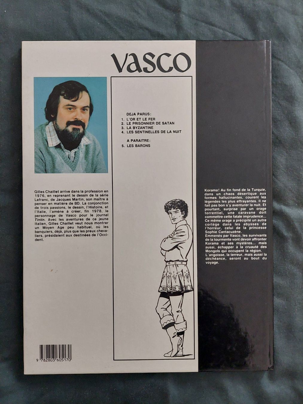 Fumetti: Vasco T.4 Les Sentinelles de la Nuit EO 1986 TBE – Usato da Genève venduto da Blu_BD 1