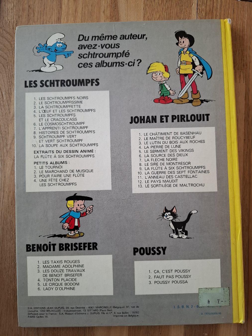 Comics: Johan et Pirlouit - Le sortilège de Maltrochu – Gebraucht aus Moutier von Carambaaa 1