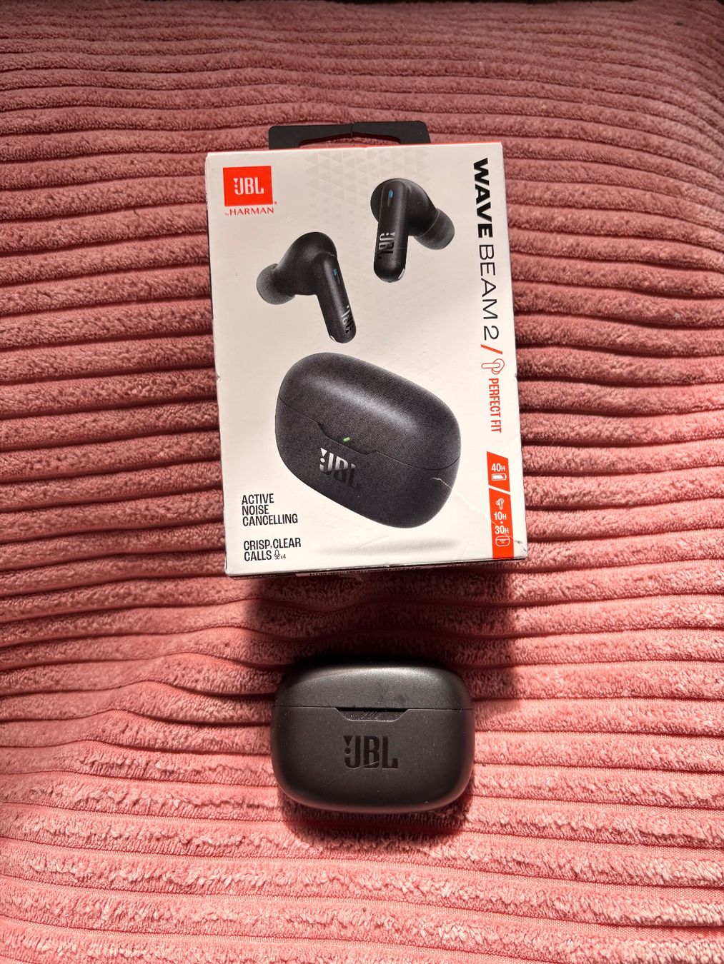 JBL Cuffie: JBL Wave Beam 2 Bluetooth Kopfhörer Schwarz + Garantie – Nuovo (secondo la descrizione) da Schlieren venduto da natashakleex