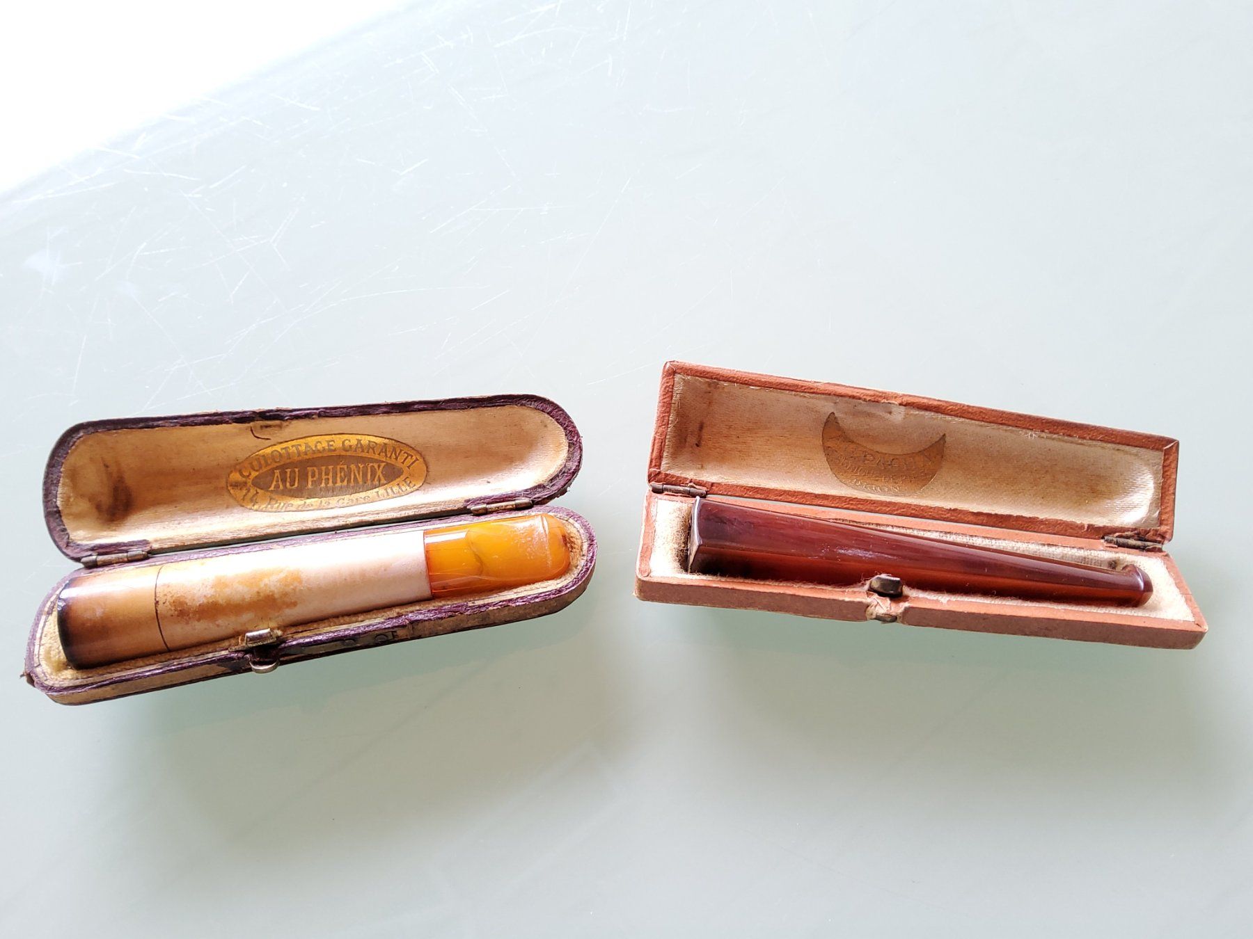 Tabacchi: Lot de deux anciens porte-cigarette  – Usato da Malleray venduto da Broc-Mo 5