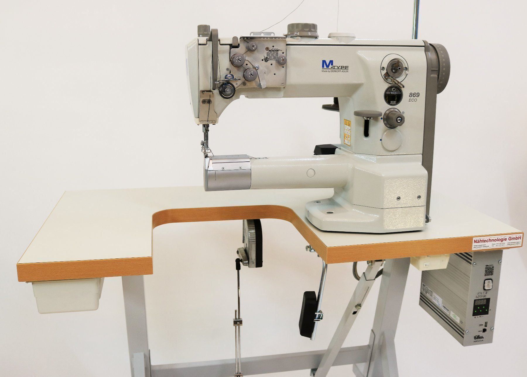 Dürkopp Macchine da cucire: Industrienähmaschine Dürkopp 869 Neu – Nuovo e nell'imballaggio originale da Rehetobel venduto da dani034