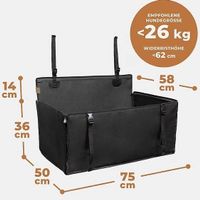 Wuglo Hunde-Autositz-Box