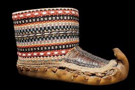 Opanak Serbien Balkans Miniature chaussure cuir Leder Schuhe