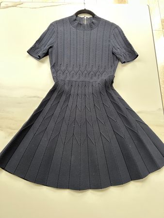 Maje navy blue dress