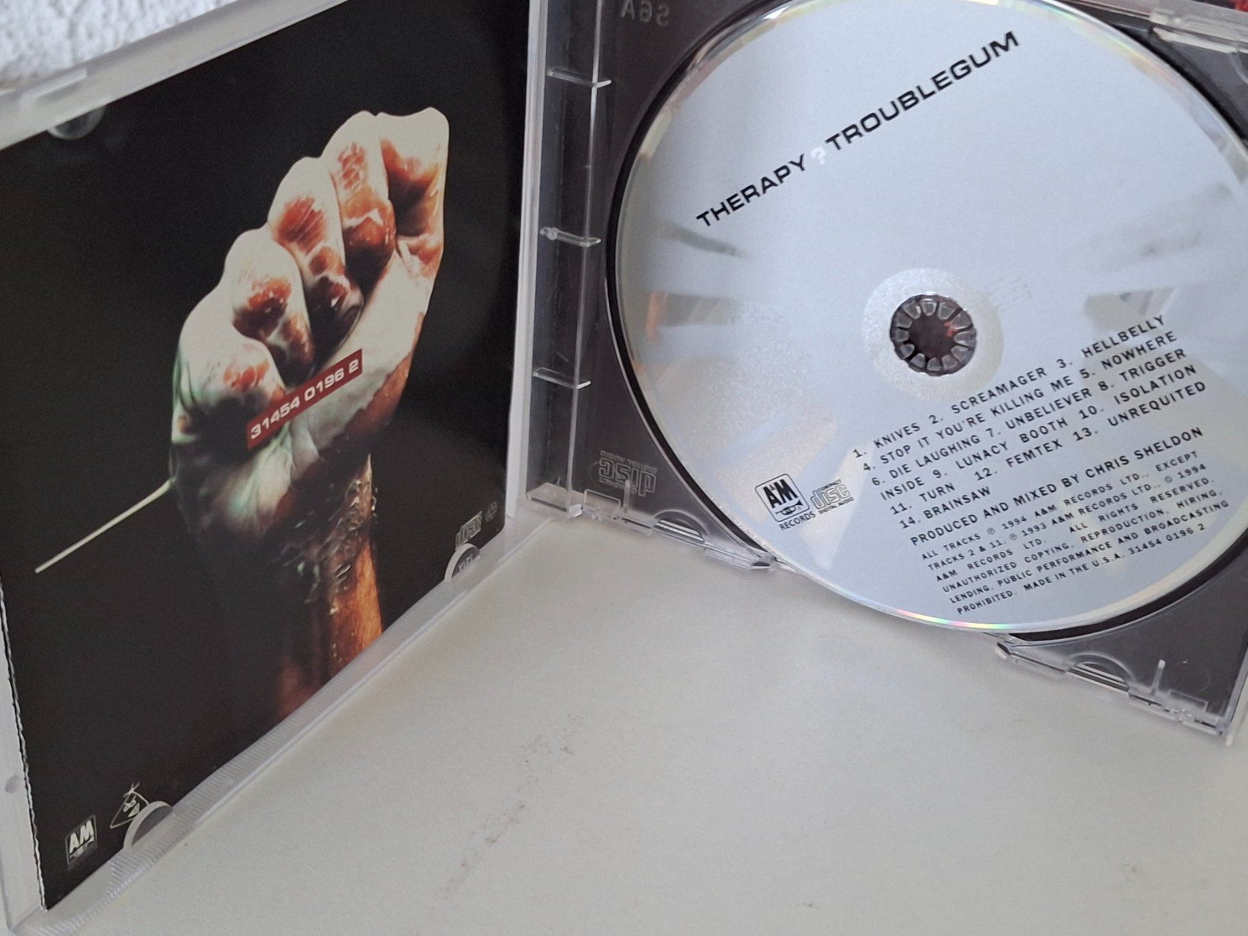 CD: CD Therapy? - Troublegum Hard-Rock – Usato da Aarberg venduto da Jackup1 2