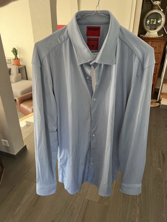 Chemise Hugo Boss bleue ciel