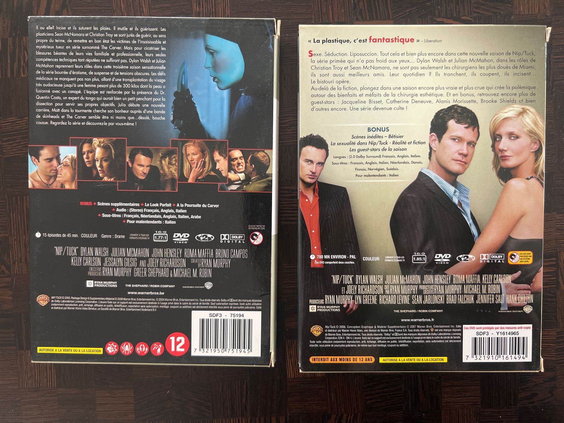 Tutti i DVDs: Nip Tuck saison 3 et 4 en dvd – Usato da Bouveret venduto da Feelgoodtrading 1