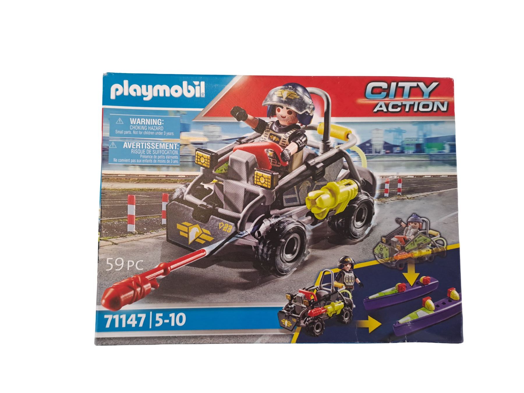 Playmobil Giocattoli: PLAYMOBIL SWAT-Multi-Terrain-Quad – Nuovo (secondo la descrizione) da Männedorf venduto da Restwert_Maennedorf 1