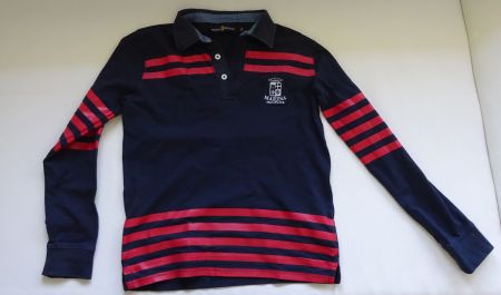 Gr. 152 Langarm-Poloshirt von Marina Militare