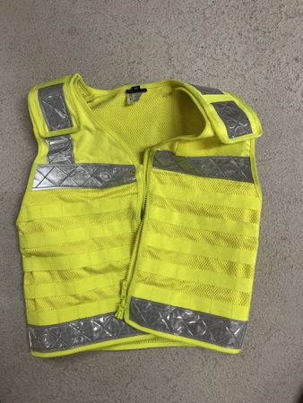Gilet haute visibilité jaune fluo taille M