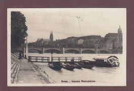 BASEL - Mittlere Rheinbrücke - 1929