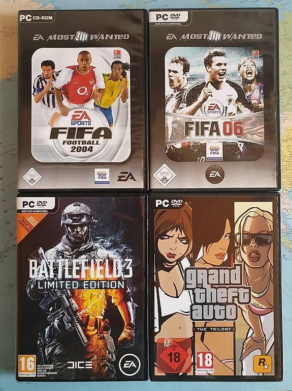 Giochi: PC Games Fifa 2004 2006, Battlefield 3 – Usato da Olten venduto da gabriel_27