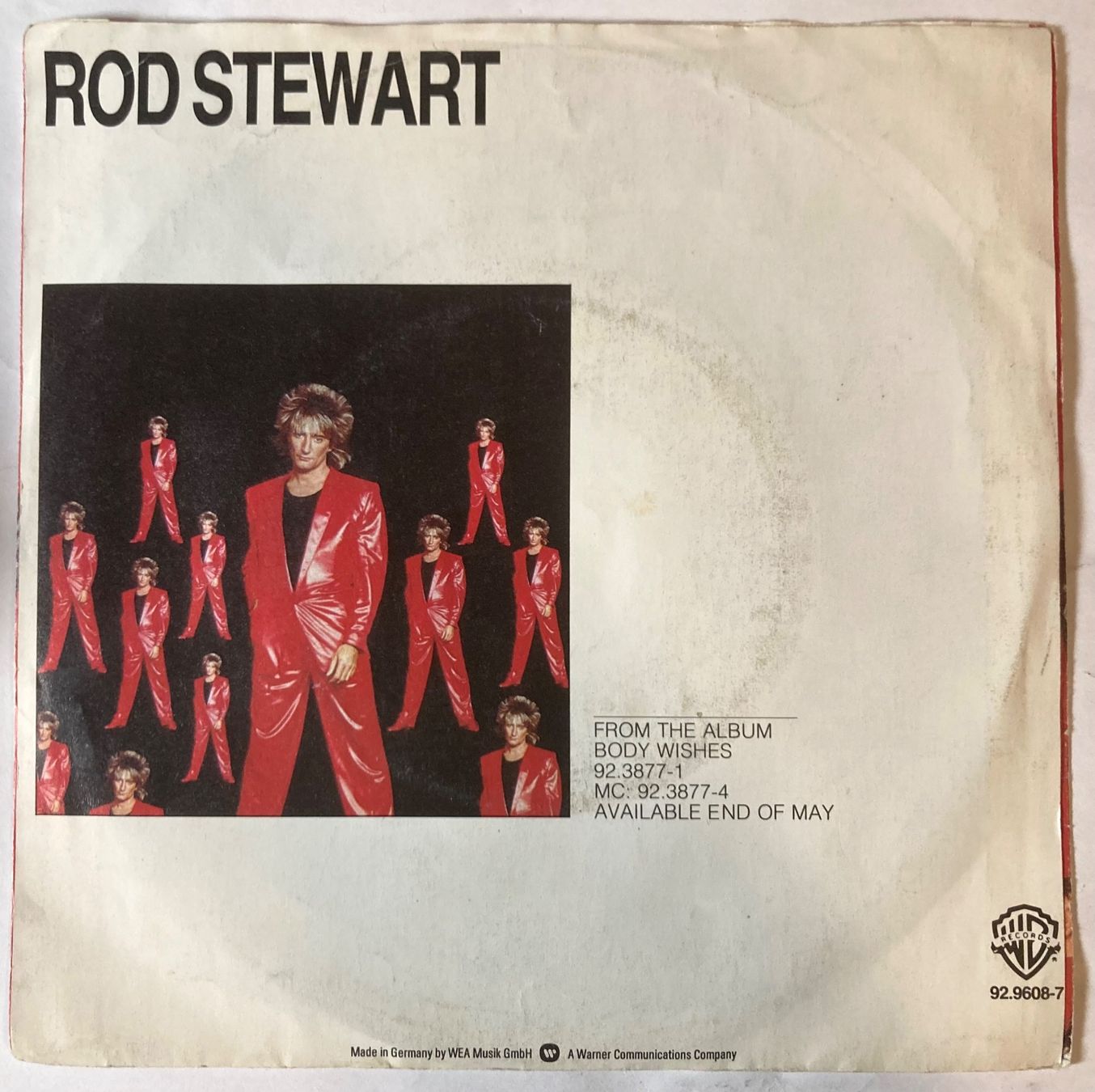 Dischi in vinile: ROD STEWART - BABY JANE – Usato da Poliez-Pittet venduto da Newtown-Records 1