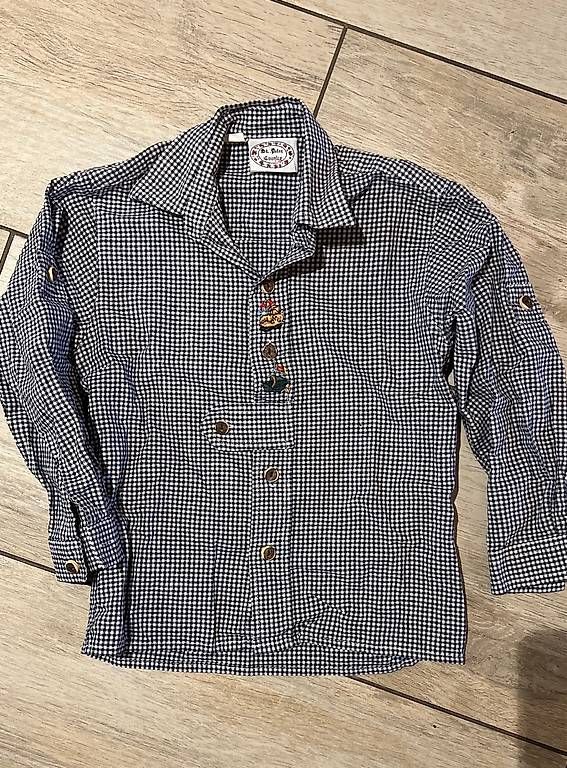 Camicie, T-shirt & Polo: Trachtenhemd, Größe 116 – Usato da Winterthur venduto da Steffiline