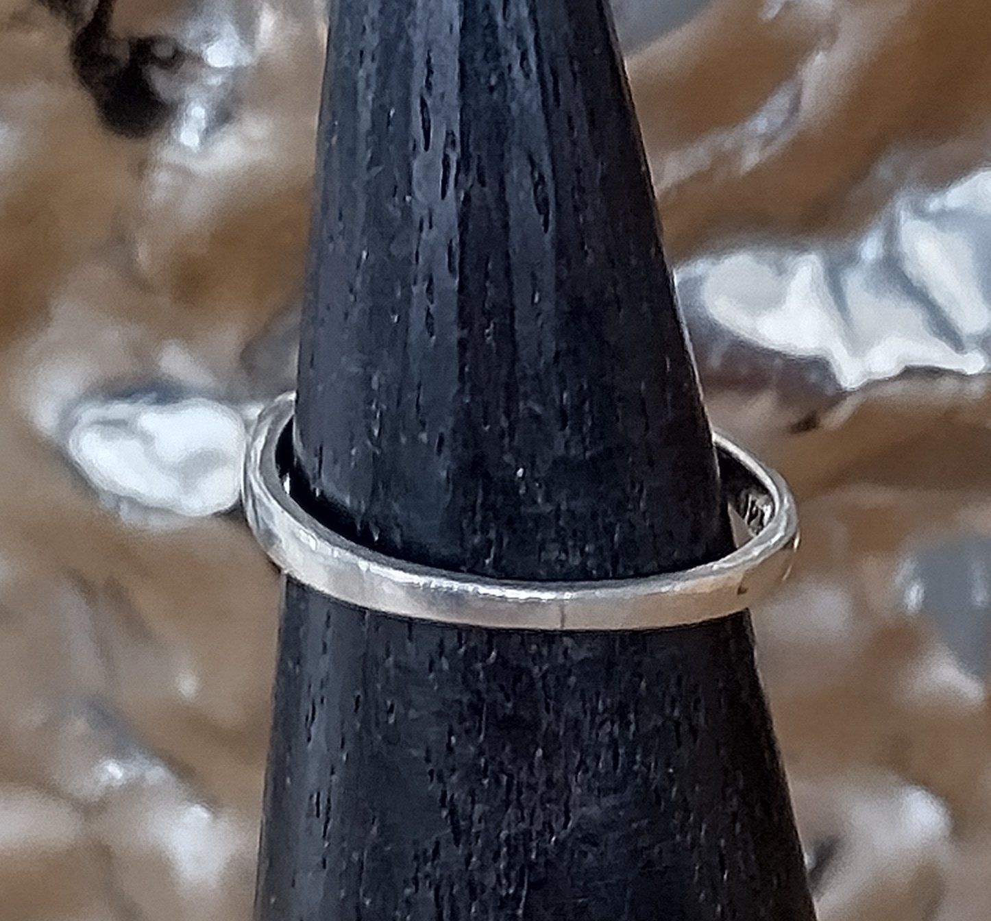 Ringe: SILBER RING 925 MIT ONYX – Gebraucht aus Romanshorn von BoutiqueA 3
