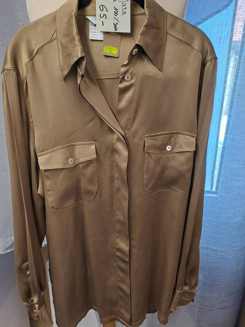 Camicette: Chemise  Max Mara – Usato da La Chaux-de-Fonds venduto da Emmaus2300CDF 1