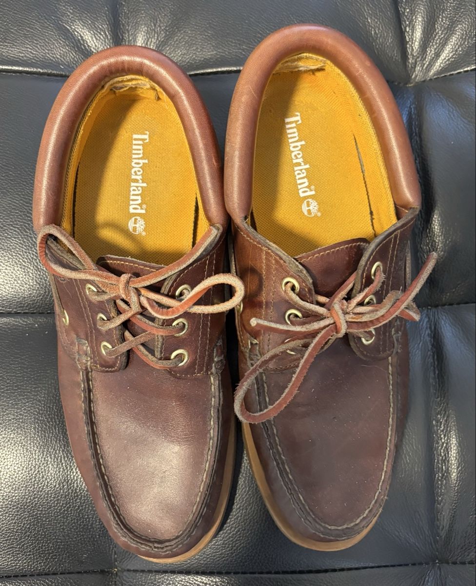 Timberland Scarpe da uomo: Timberland Leder Schuhe – Usato da Chur venduto da Cuteclothes7k 1