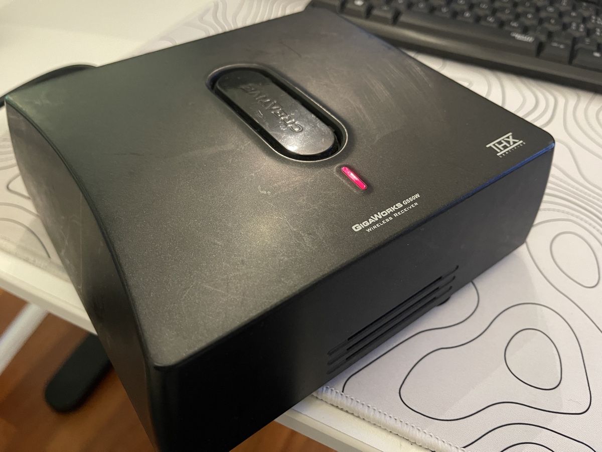 Ricevitori: Creative GigaWorks G550W Wireless Receiver / Vintage! – Usato da Adligenswil venduto da th.hi