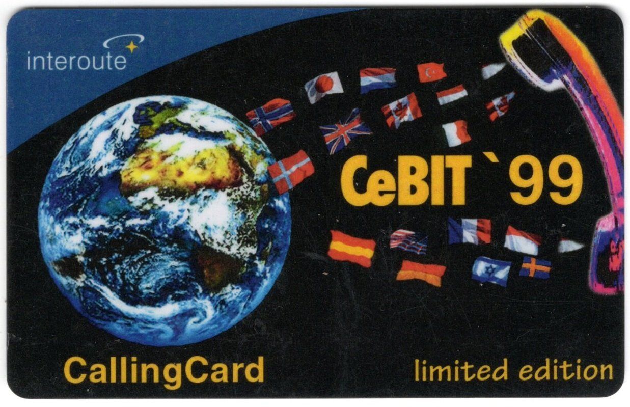 Schede telefoniche: CeBIT '99 - seltene deutsche Prepaid Telefonkarte – Usato da Eglisau venduto da Chperfins