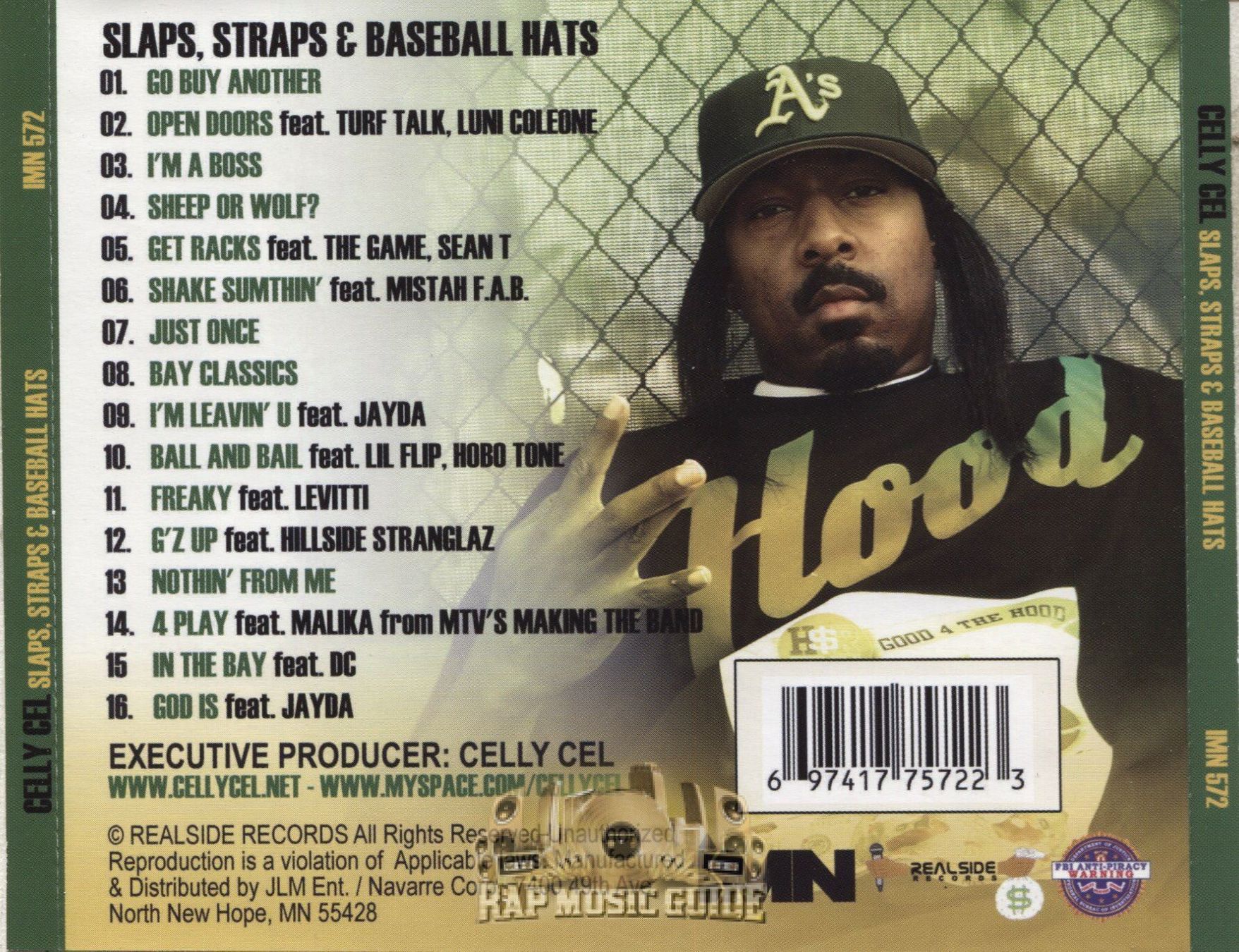CD: CD: Celly Cel - Slaps,Straps & Baseball – Nuovo e nell'imballaggio originale da Oensingen venduto da chilli63 1