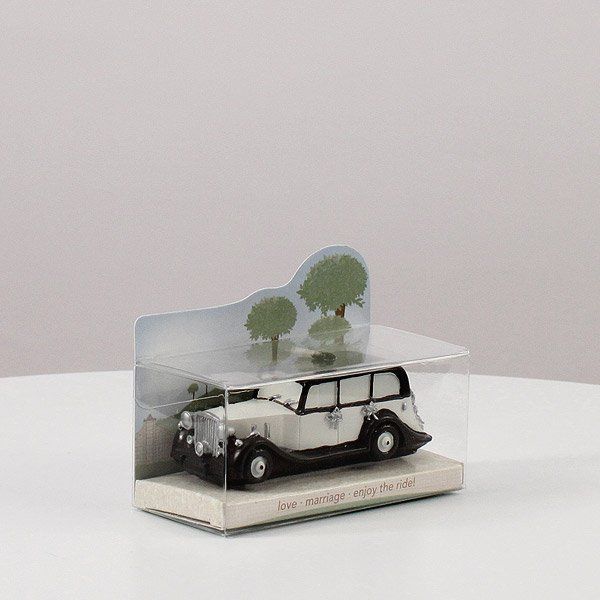 Candele: Edle Kerze 'Hochzeitsauto' – Nuovo e nell'imballaggio originale da Spreitenbach venduto da tasche-shop 1