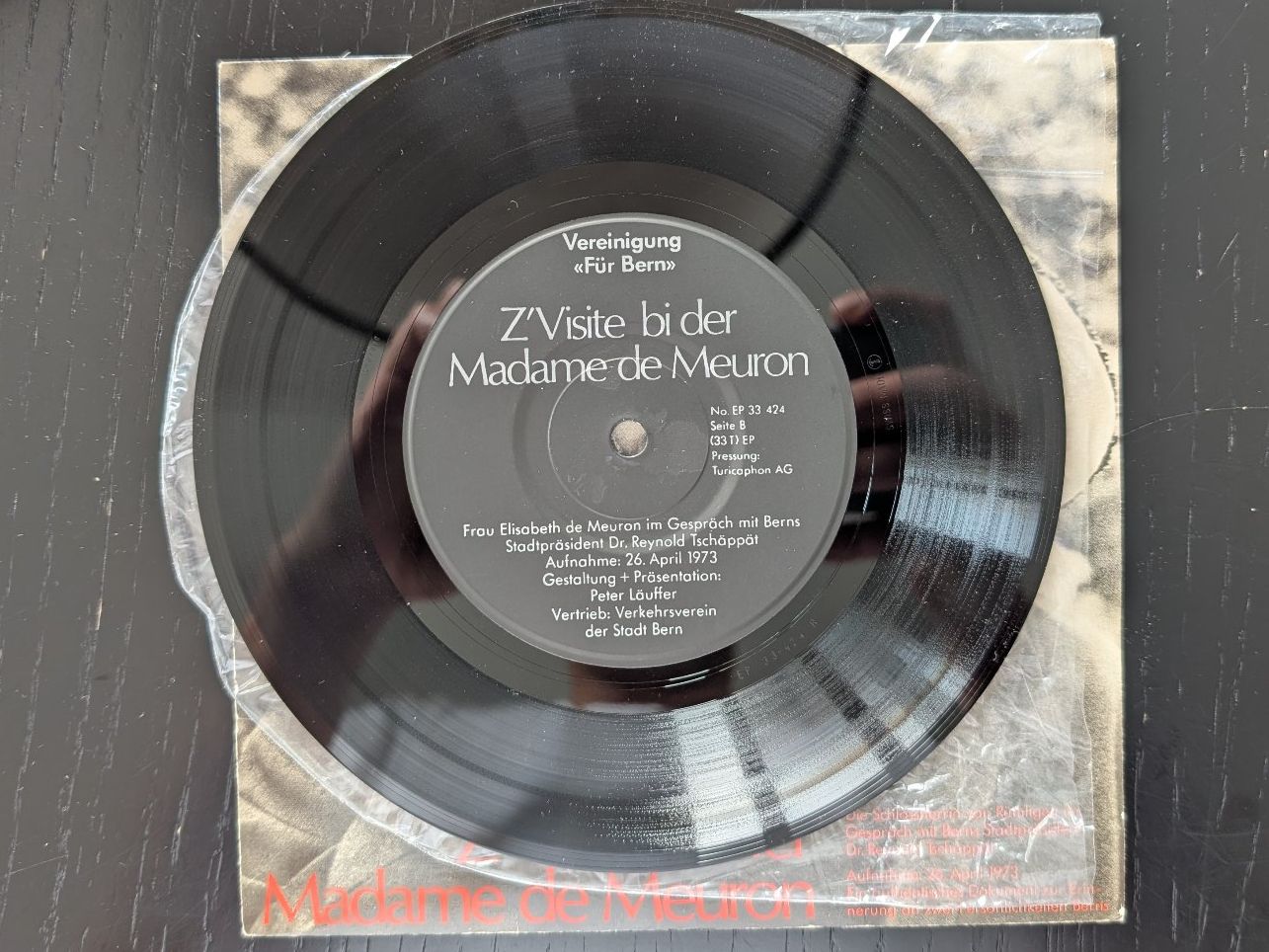 Dischi in vinile: Z’Visite bi der Madame de Meuron - Schallplatte – Usato da Thalwil venduto da sultan03 3